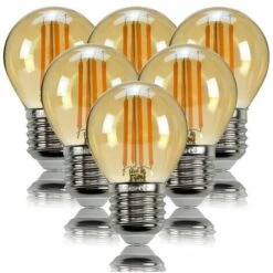 BARCELONA LED Ampoule LED 4W E27 G45 Filament Rétro | Blanc Extra Chaud + - Blanc Extra Chaud + -Pas Cher Ampoule LED Boutique 12199721 4