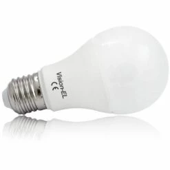 MIIDEX LIGHTING Ampoule LED 6W (55W) E27 Blanc Chaud 3000°K Bulb Dépoli