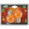 MIIDEX LIGHTING LOT De 2 Ampoules 1W LED (éq 9W) Culot E27 - ORANGE - Angle 240° 1 MIIDEX LIGHTING LOT De 2 Ampoules 1W LED (éq 9W) Culot E27 - ORANGE - Angle 240° -Pas Cher Ampoule LED Boutique 14093819 1