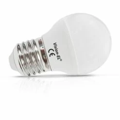 MIIDEX LIGHTING Ampoule LED 6W (55W) E27 Dimmable Blanc Neutre 4000°K Boule G45 520 Lumens