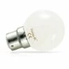 MIIDEX LIGHTING Ampoule LED 1W (9W) B22 Blanc Jour 6000°K Boule Ø45 Opale Incassable 95 Lm -Pas Cher Ampoule LED Boutique 15373129 1