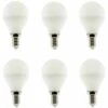 ELEXITY Lot De 6 Ampoules LED Sphérique 5W E14 400lm 6500K -Pas Cher Ampoule LED Boutique 15672465 1