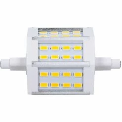 ECD Germany 2-pack Lampes LED R7S 5W - 78mm - 360 Lumen - SMD5730 - AC 220-240 - 180 ° Angle De Visualisation - Remplacé 25W Ampoule Halogène - Blanc Neutre - Pas Baissable - Projecteur De Tige D'halogène -Pas Cher Ampoule LED Boutique 17089496 3