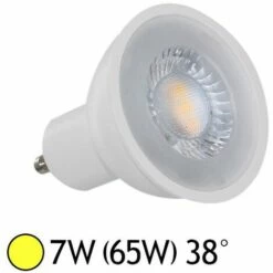 VISION-EL Spot LED 7W (60W) GU10 Angle 38° Blanc Chaud 3000°K