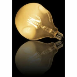 XANLITE - Ampoule LED Globe (G125) Irrégulière Au Verre Lacté, Culot E27, 6W Cons. (48W Eq.), 600 Lumens, Lumière Blanc Chaud - RFDE400B125IRB -Pas Cher Ampoule LED Boutique 18355798 4