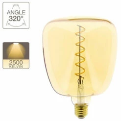 XANLITE - Ampoule LED Déco MUG Au Verre Ambré, Culot E27, 4W Cons. (30W Eq.), 323 Lumens, Lumière Blanc Chaud - RFDE400M150A -Pas Cher Ampoule LED Boutique 18355806 5