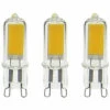 XANLITE - Pack De 3 Ampoules RetroLED Caspule, Culot G9, 2,6W Cons. (20W Eq.), 200 Lumens, Lumière Blanc Chaud - PACK3ALG9200 -Pas Cher Ampoule LED Boutique 18355827 1