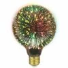 XANLITE - Ampoule LED Déco 3D (G125), Aspect Fireworks, Culot E27, 3,8W Cons. - RFDE400B1253D -Pas Cher Ampoule LED Boutique 18355925 1