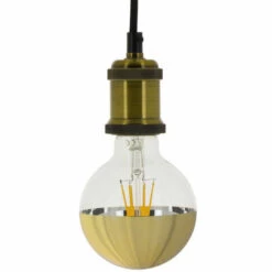 XANLITE - Ampoule LED G95 Gold, Culot E27, 8W Cons. (62W Eq.), 360 Lumens, Lumière Blanc Chaud - RFDE850B95TG 11 XANLITE - Ampoule LED G95 Gold, Culot E27, 8W Cons. (62W Eq.), 360 Lumens, Lumière Blanc Chaud - RFDE850B95TG -Pas Cher Ampoule LED Boutique 18355938 5