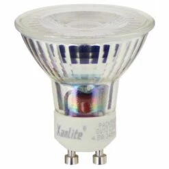 XANLITE - Pack De 5 Spots LED, Culot GU10, 4,8W Cons. (50W Eq.), 345 Lumens, Lumière Blanc Chaud - PACK5RCXG50S -Pas Cher Ampoule LED Boutique 18355976 4