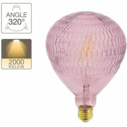 XANLITE - Ampoule LED Déco Ballon Rose, Culot E27, 4W Cons., 300 Lumens, Lumière Blanc Chaud - RFDE300BLP -Pas Cher Ampoule LED Boutique 18356015 4