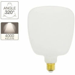 XANLITE - Ampoule LED Déco éclairante MUG Opaline Au Verre Lacté, Culot E27, 8W Cons. (60W Eq.), 806 Lumens, Lumière Blanc Neutre - RFDE806M150OCW -Pas Cher Ampoule LED Boutique 18356023 4