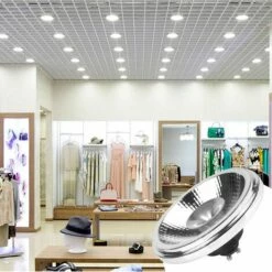 BARCELONA LED Ampoule LED 12W GU10 AR111 | Blanc Chaud - Blanc Chaud -Pas Cher Ampoule LED Boutique 18364372 5