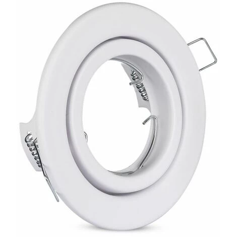 Coupelle Orientable Ronde Pour Ampoule LED GU10 Blanche Vt-7227 V-TAC 3 Coupelle Orientable Ronde Pour Ampoule LED GU10 Blanche Vt-7227 V-TAC
