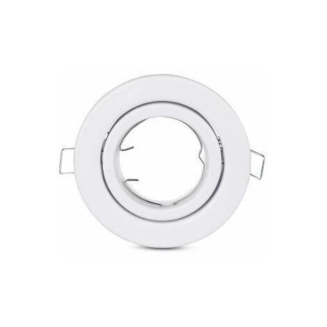 Coupelle Orientable Ronde Pour Ampoule LED GU10 Blanche Vt-7227 V-TAC 4 Coupelle Orientable Ronde Pour Ampoule LED GU10 Blanche Vt-7227 V-TAC – Image 2