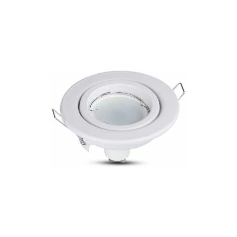 Coupelle Orientable Ronde Pour Ampoule LED GU10 Blanche Vt-7227 V-TAC 5 Coupelle Orientable Ronde Pour Ampoule LED GU10 Blanche Vt-7227 V-TAC – Image 3