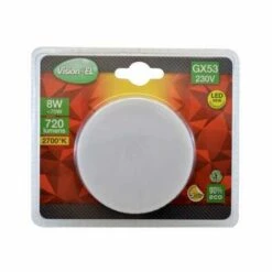MIIDEX LIGHTING GX 53 8 W 2700K BLISTER -Pas Cher Ampoule LED Boutique 18851247 3