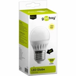 VISION-EL Ampoule LED Bulbe Douille E27, 4W 230V, Blanc Chaud -Pas Cher Ampoule LED Boutique 18983899 4