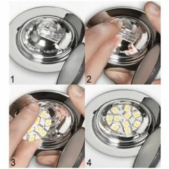 OHM-EASY LED LIGHTING Lampe LED G4 10-30V 2W5 Blanc Froid Diamètre 30 Mm -Pas Cher Ampoule LED Boutique 18983960 3