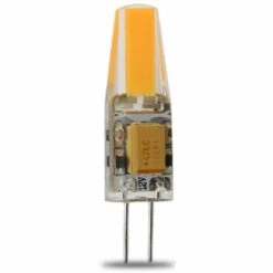 OHM-EASY LED LIGHTING Lampe LED G4 Silicone 1W8 COB 12VDC Blanc Chaud Diamètre 10 Mm