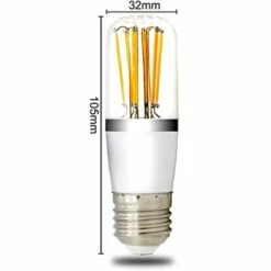 OHM-EASY LED LIGHTING Lampe LED Filament E27, 6W 12V AC/DC, Blanc Neutre -Pas Cher Ampoule LED Boutique 18984016 3
