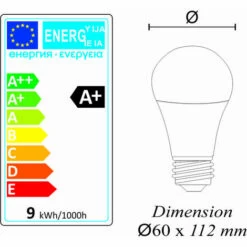 LUTECE-ARC Ampoule LED E27 9W 806Lm 6400K - Garantie 5 Ans -Pas Cher Ampoule LED Boutique 19322824 4