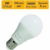 LUTECE-ARC Ampoule LED E27 6W 470Lm 3000K - Garantie 5 Ans -Pas Cher Ampoule LED Boutique 19322832 1