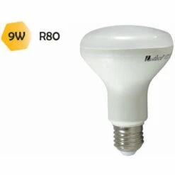 LUTECE-ARC Ampoule LED E27 R80 9W 750Lm 3000K