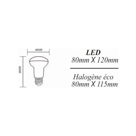 LUTECE-ARC Ampoule LED E27 R80 9W 750Lm 3000K 4 LUTECE-ARC Ampoule LED E27 R80 9W 750Lm 3000K – Image 2