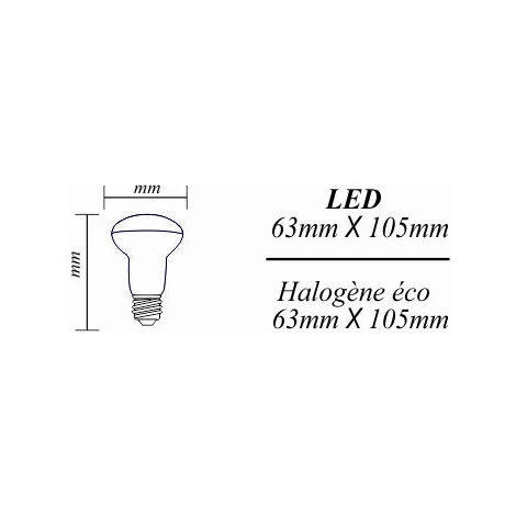 LUTECE-ARC Ampoule LED E27 R63 7W 560Lm 3000K 4 LUTECE-ARC Ampoule LED E27 R63 7W 560Lm 3000K – Image 2