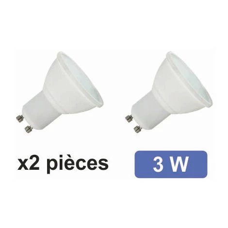 ARCOTEC Lot De 2 Ampoules LED GU10 3W 230Lm 6400K - Garantie 5 Ans 3 ARCOTEC Lot De 2 Ampoules LED GU10 3W 230Lm 6400K - Garantie 5 Ans