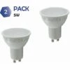 LUTECE-ARC Lot De 2 Ampoules LED GU10 5W 400Lm 6400K - Garantie 5 Ans 2 LUTECE-ARC Lot De 2 Ampoules LED GU10 5W 400Lm 6400K - Garantie 5 Ans -Pas Cher Ampoule LED Boutique 19322885 1
