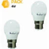 LUTECE-ARC Lot De 2 Ampoules LED B22 4W 330Lm 3000K - Garantie 5 Ans 2 LUTECE-ARC Lot De 2 Ampoules LED B22 4W 330Lm 3000K - Garantie 5 Ans -Pas Cher Ampoule LED Boutique 19322897 1