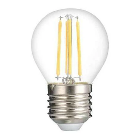 OPTONICA Ampoule LED G45 Filament 4W Dimmable E27 Blanc Chaud 2700K 3 OPTONICA Ampoule LED G45 Filament 4W Dimmable E27 Blanc Chaud 2700K