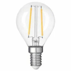 OPTONICA Ampoule LED G45 Filament 4W Dimmable E14 - Blanc Chaud 2700K