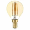 OPTONICA Ampoule LED G45 Filament 4W Golden Glass Dimmable E14 Blanc Très Chaud 2500K -Pas Cher Ampoule LED Boutique 19773396 1