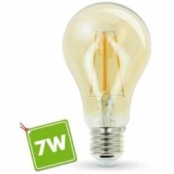 ARUM LIGHTING Ampoule LED E27 7W Ambrée Eq 55W