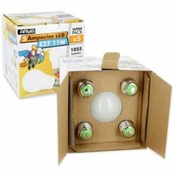 ARUM LIGHTING Lot De 5 Ampoules LED E27 11W Eq 75W 1055 Lumens | Température De Couleur: Blanc Neutre 4000K -Pas Cher Ampoule LED Boutique 20209926 5