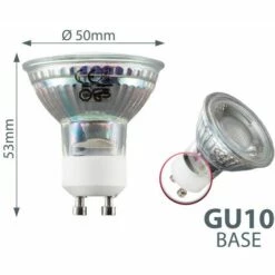 B.K.LICHT Ampoule LED GU10 Lampe à économie D'énergie 5 Watt Ampoule Set A 5 -Pas Cher Ampoule LED Boutique 20408599 3
