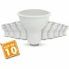 ECLAIRAGE DESIGN Lot De 10 Ampoules LED GU10 7W Eq. 60W 2700K Blanc Chaud 1 ECLAIRAGE DESIGN Lot De 10 Ampoules LED GU10 7W Eq. 60W 2700K Blanc Chaud -Pas Cher Ampoule LED Boutique 2258009 1