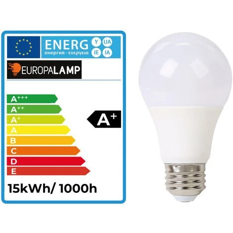 EUROPALAMP 10 Ampoules LED E27 15W Blanc Froid 6000K Haute Luminosité 4 EUROPALAMP 10 Ampoules LED E27 15W Blanc Froid 6000K Haute Luminosité – Image 2