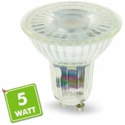ARUM LIGHTING Ampoule LED GU10 5W 420 Lm Eq 50W | Température De Couleur: Blanc Froid 6000K