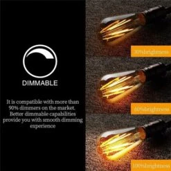 MANTA Lot 6Pcs 40W Ampoule E27 Edison ST64 Vintage 10 MANTA Lot 6Pcs 40W Ampoule E27 Edison ST64 Vintage -Pas Cher Ampoule LED Boutique 23724186 4