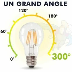 ARUM LIGHTING Ampoule LED E27 11W 1521 Lumens Eq 100W | Température De Couleur: Blanc Chaud 2700K -Pas Cher Ampoule LED Boutique 23806374 4