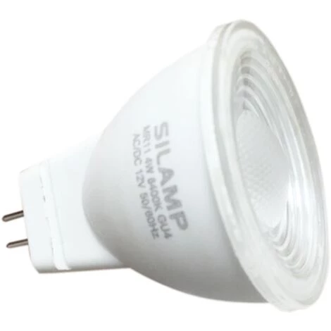 Ampoule LED GU4 / MR11 4W 12V - Blanc Froid 6000K - 8000K - SILAMP - Blanc Froid 6000K - 8000K 2 Ampoule LED GU4 / MR11 4W 12V - Blanc Froid 6000K - 8000K - SILAMP - Blanc Froid 6000K - 8000K – Image 2
