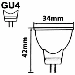 Ampoule LED GU4 / MR11 4W 12V - Blanc Froid 6000K - 8000K - SILAMP - Blanc Froid 6000K - 8000K 8 Ampoule LED GU4 / MR11 4W 12V - Blanc Froid 6000K - 8000K - SILAMP - Blanc Froid 6000K - 8000K -Pas Cher Ampoule LED Boutique 23980563 4