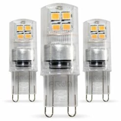 ARUM LIGHTING Lot De 3 Ampoules LED G9 1.9W Equivalent 20W | Température De Couleur: Blanc Chaud 2700K