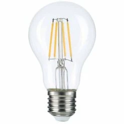 OPTONICA Ampoule LED E27 A60 Filament E27 8W (eq. 60 Watts) - Blanc Du Jour 6000K