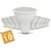 ECLAIRAGE DESIGN Lot De 10 Ampoules LED GU10 7W Eq. 60W 4000K Blanc Naturel -Pas Cher Ampoule LED Boutique 2667246 1