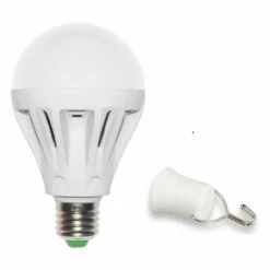FOX AMPOULE LED E27 ANTI COUPURE ET NOMADE 7W 6400K 300LM - Opaque